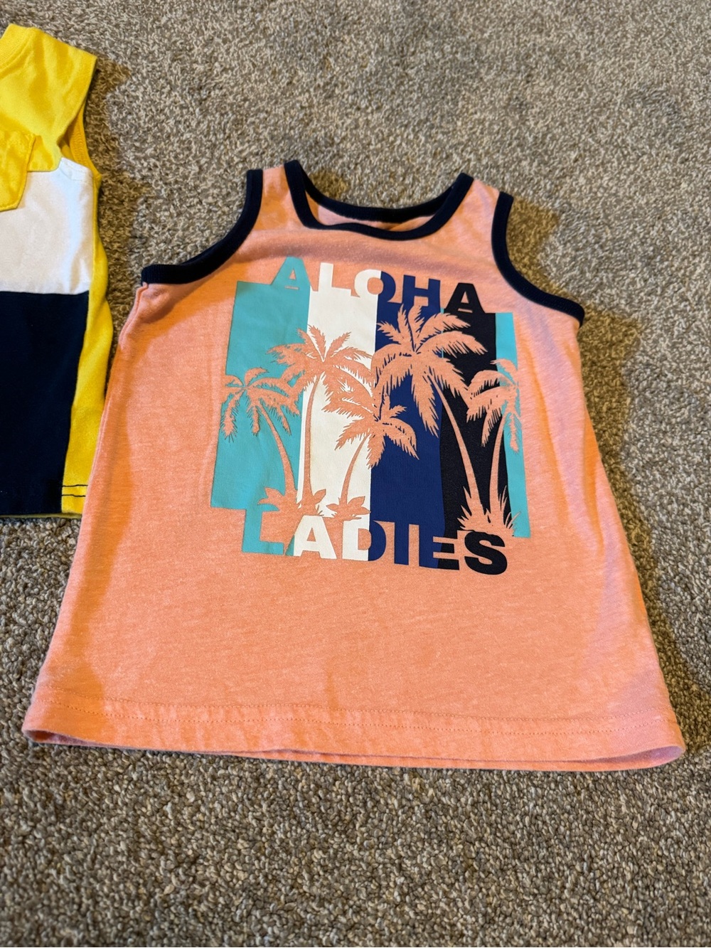 Set of 3 toddler boys sleeveless summer shirts 2T Place Sport Garanimals - Picture 2 of 12